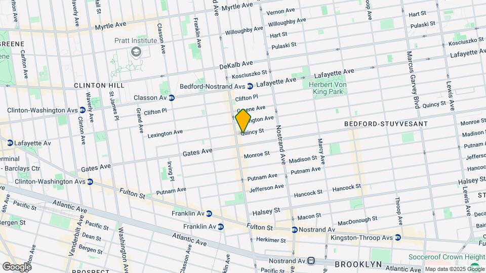178 Quincy St, Unit 2 Mapa y Detalles de la Ubicación
