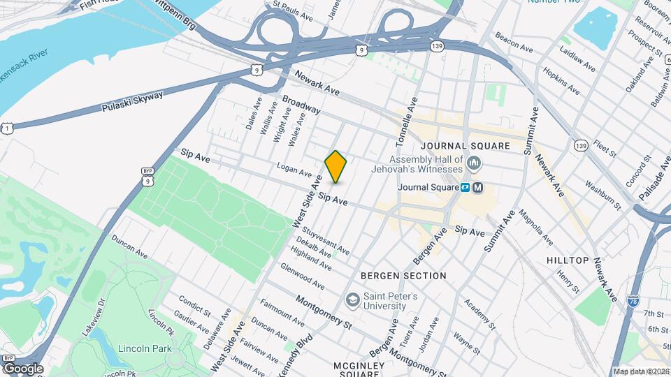 64 Corbin Ave Map and Location Details