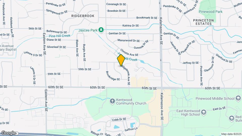 5851 Ridgebrook Ave SE Mapa y Detalles de la Ubicación