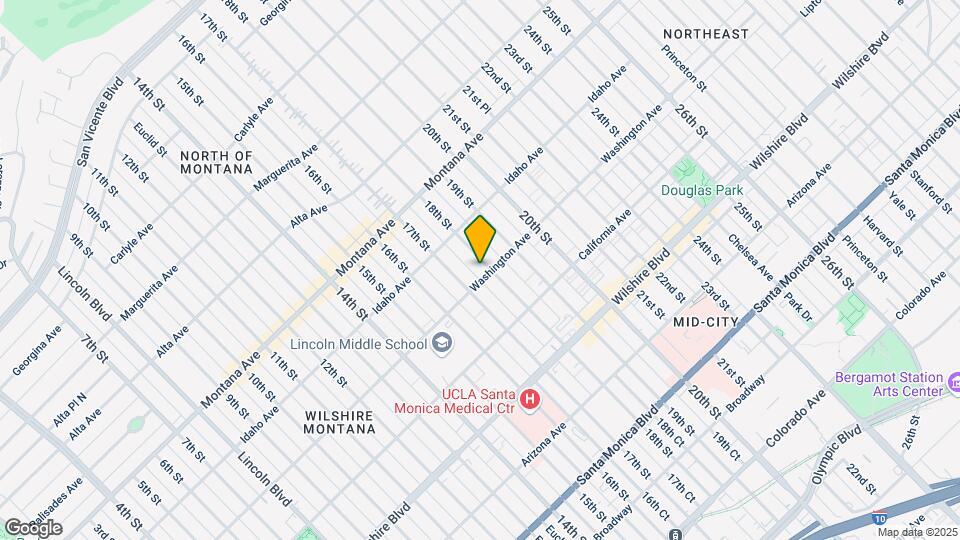 952 18th St Map and Location Details