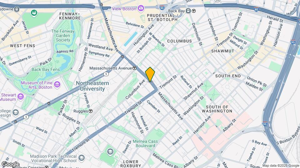 465 Massachusetts Ave, Unit 7 Map and Location Details