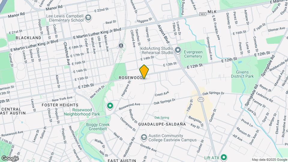 2544 Sol Wilson Ave Map and Location Details