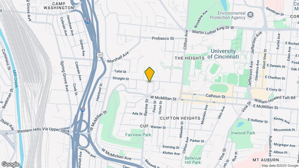 2532 Ravine St Map and Location Details
