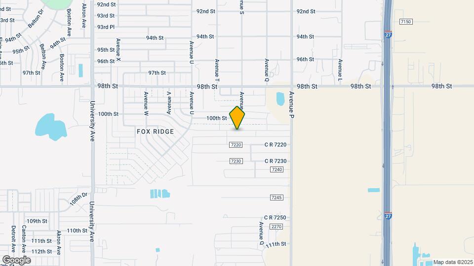 1725 102nd St Map and Location Details