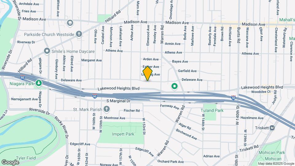 14949 Delaware Ave Map and Location Details
