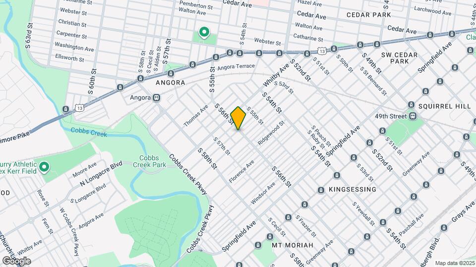 1240 S 56th St Map and Location Details