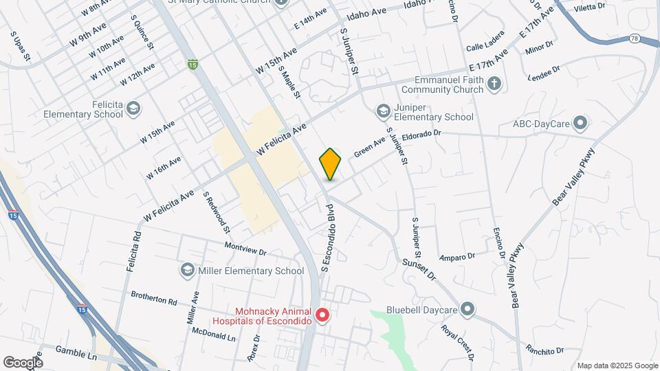1860-1896 S Escondido Blvd Map and Location Details