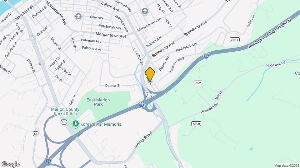 941 Vista Ln Map and Location Details