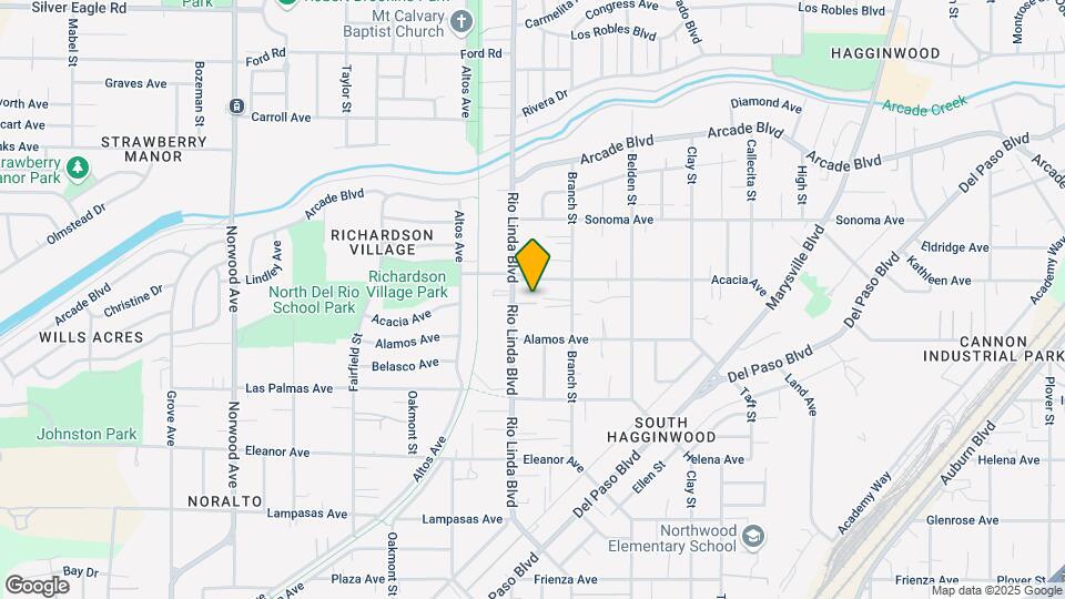 2942-2946 Rio Linda Blvd Map and Location Details