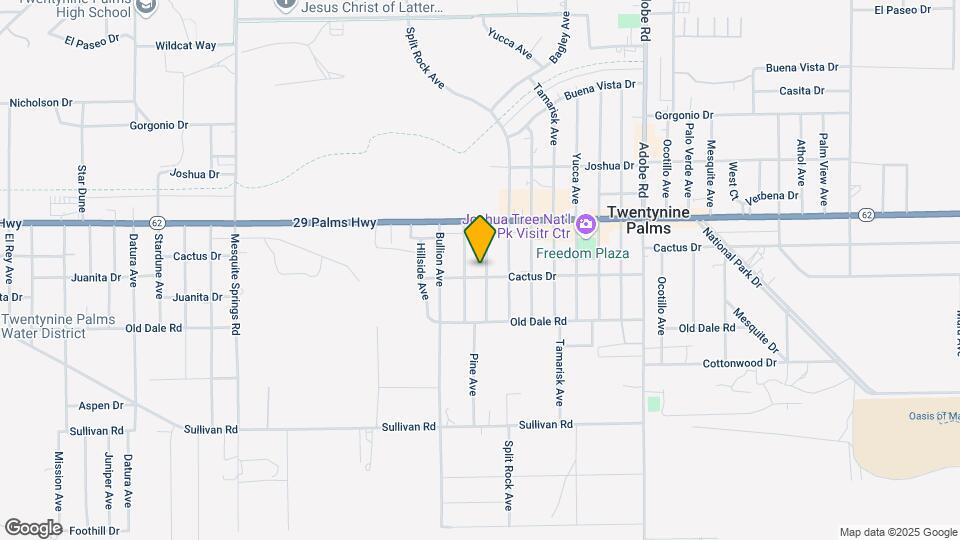 6598 Oasis Ave Map and Location Details