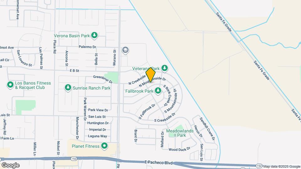 2438 N Rock Creek Dr Map and Location Details