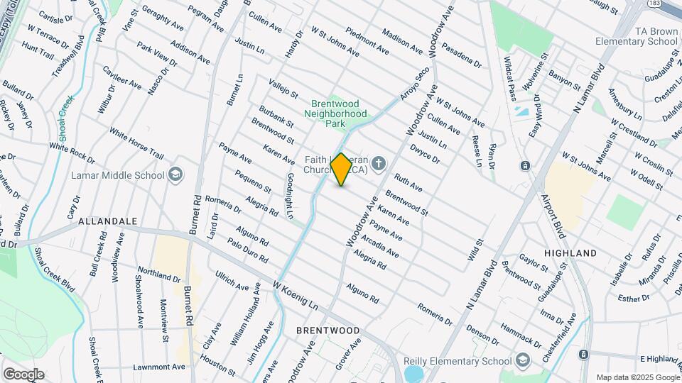 1505 Karen Ave Map and Location Details