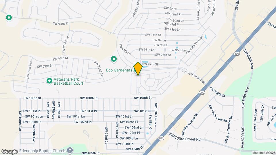 9815 SW 89th Terrace Map and Location Details