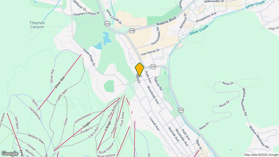 1530 Empire Ave, Unit Snowcrest 305 Mapa y Detalles de la Ubicación