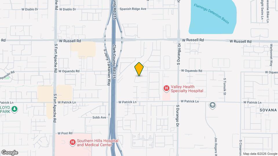 8853 Sacred Falls Ave Map and Location Details