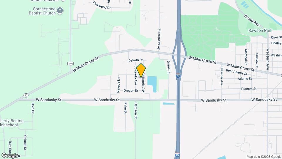 408 California Ave Map and Location Details