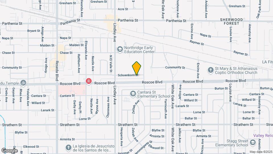 17926 Schoenborn St Map and Location Details