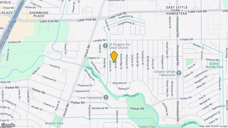 10437 Barnham St Map and Location Details