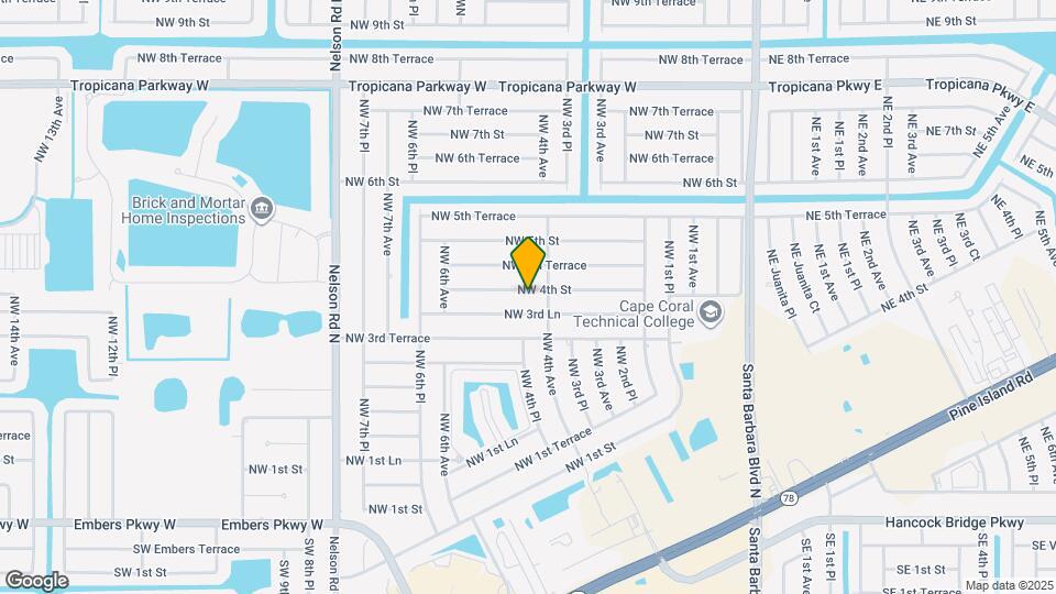 408 NW 4th St Map and Location Details