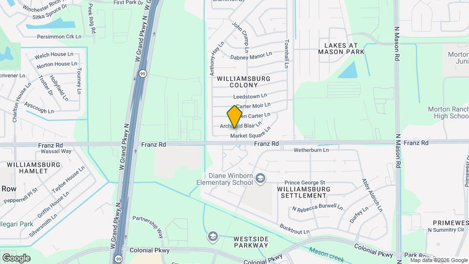 22702 Market Square Ln Map and Location Details