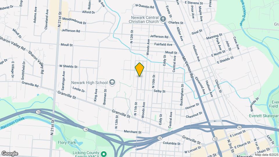 360 N 11th St, Unit 360 Map and Location Details
