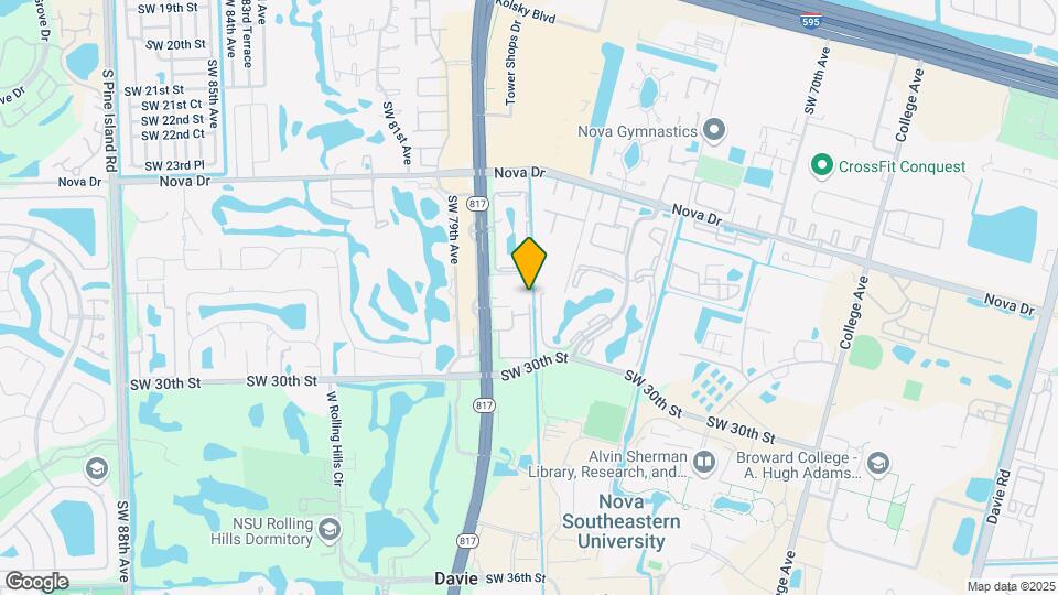 2736 S University Dr, Unit 1102 Map and Location Details