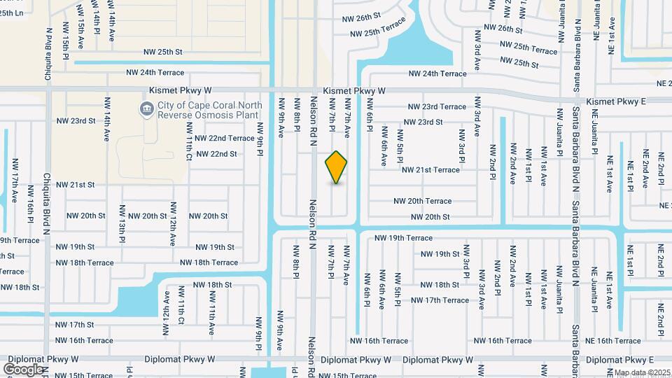 2025 NW 7th Pl Map and Location Details