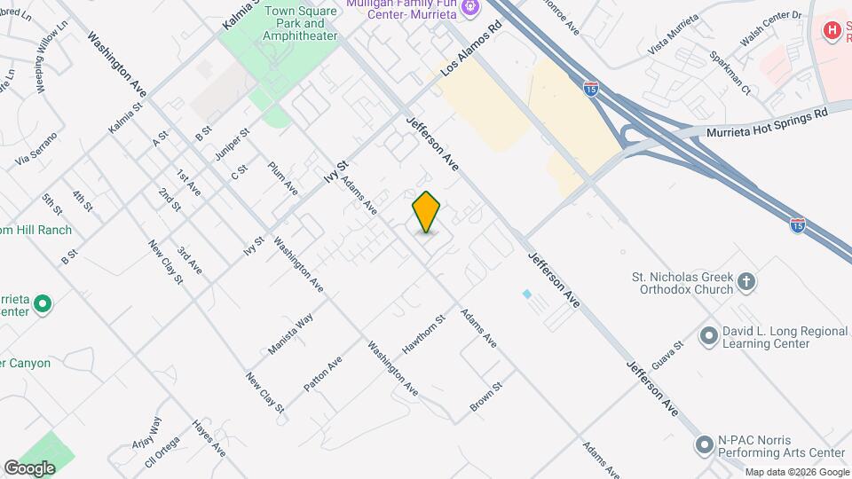 41696 Woodridge Ave, Unit 2 Map and Location Details