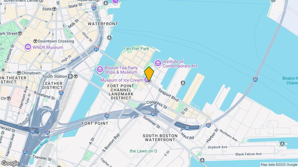 85 Seaport Blvd Mapa y Detalles de la Ubicación