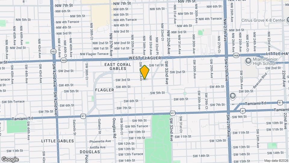 3350 SW 3rd St Map and Location Details