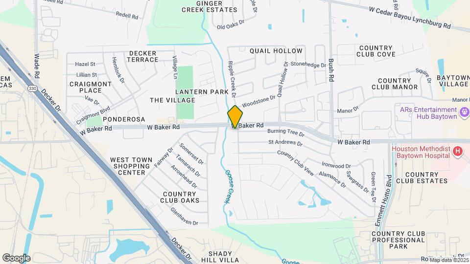 4901 Burning Tree Dr Map and Location Details