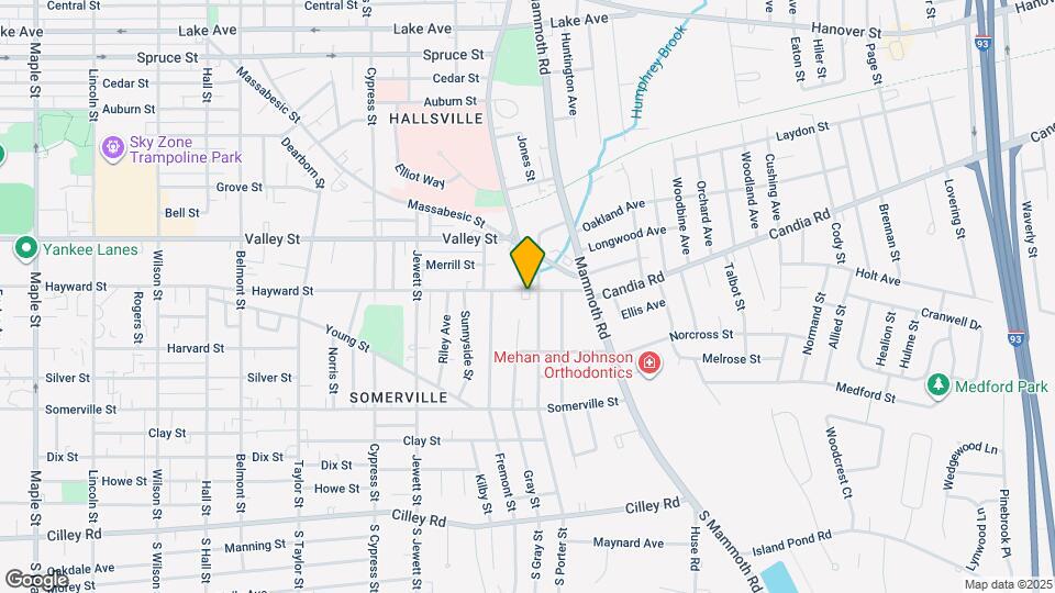 1145 Hayward St Map and Location Details