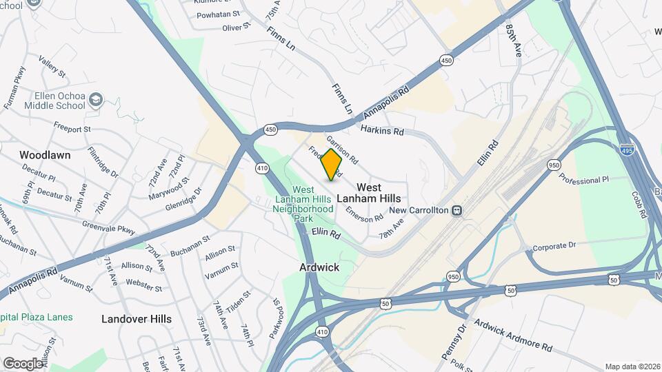 7730 Emerson Rd Map and Location Details