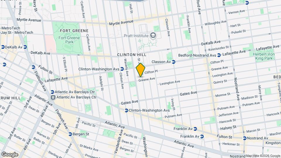 179 Greene Ave Map and Location Details