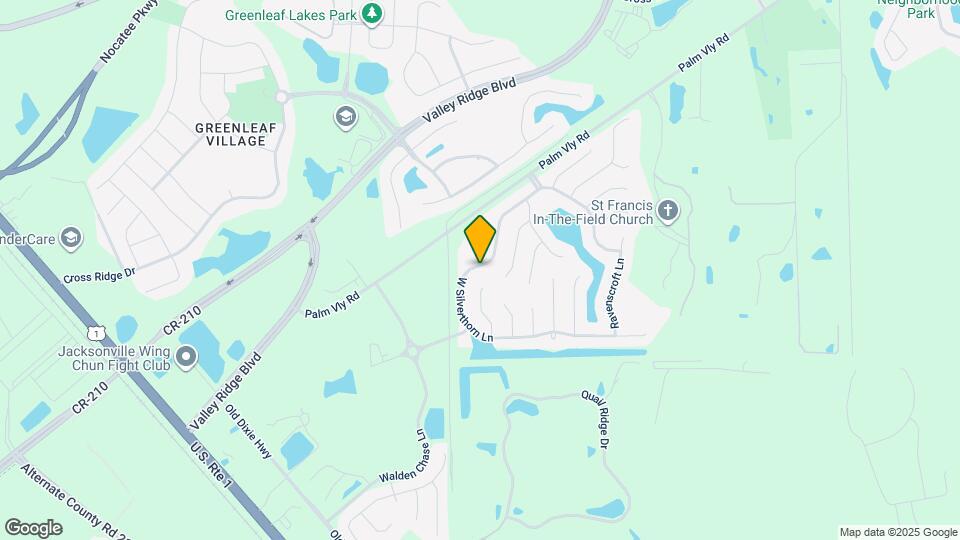 284 W Silverthorn Ln Map and Location Details