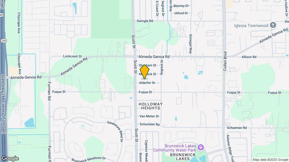 3535 Alderfer St Map and Location Details