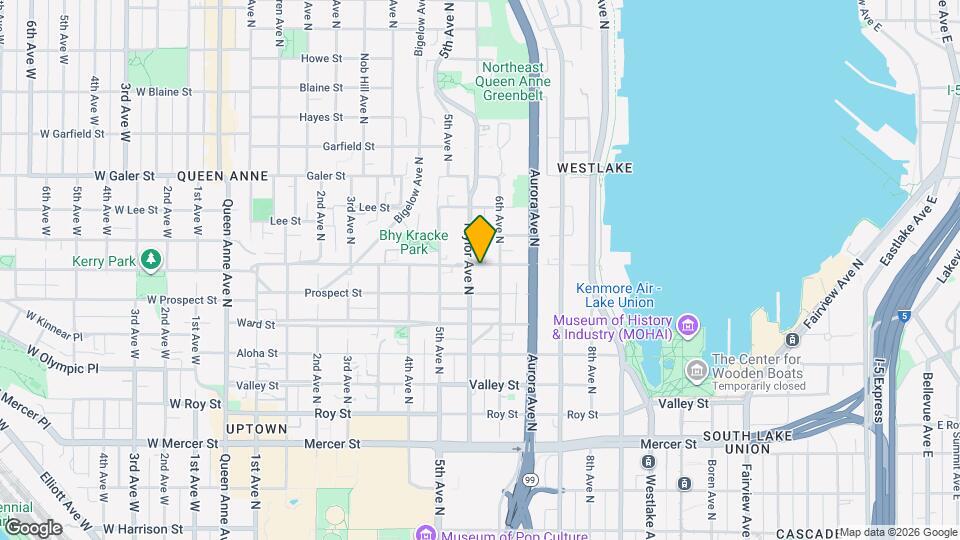 555 Highland Dr Map and Location Details