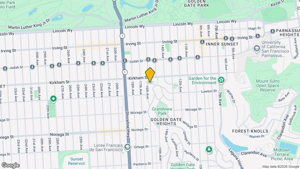 955 Lawton St Map and Location Details