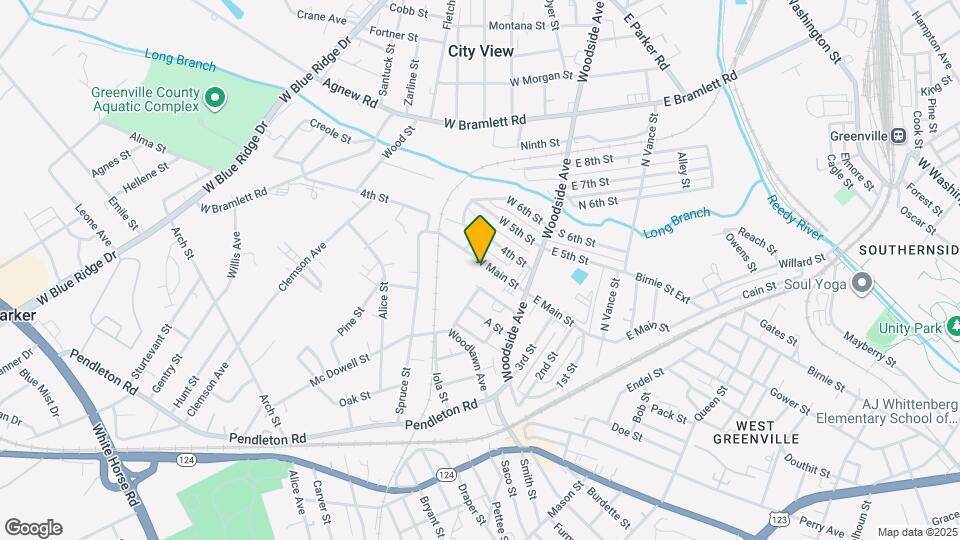 25 W Main St Map and Location Details