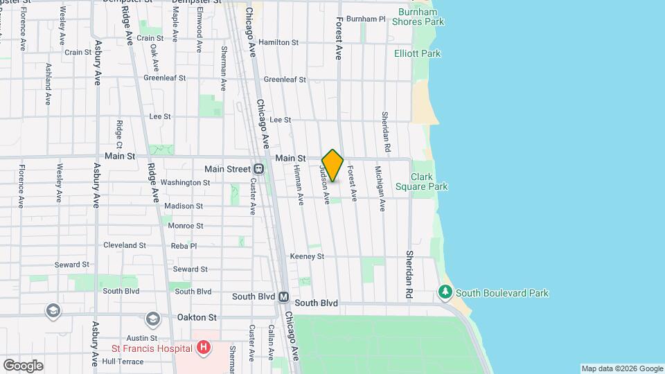 811 Judson Ave Map and Location Details