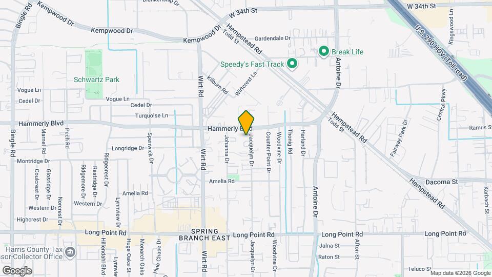 7709 Earl Rudder Wy Map and Location Details