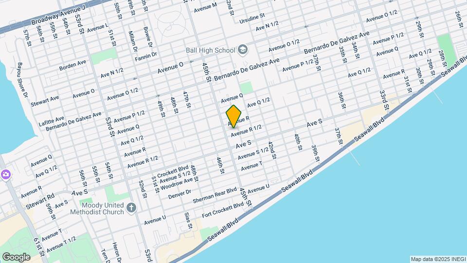 4412 Avenue R 1/2 Mapa y Detalles de la Ubicación