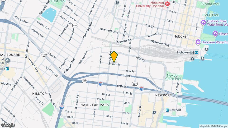SL-1904 16th St, Unit SL-1904 Mapa y Detalles de la Ubicación