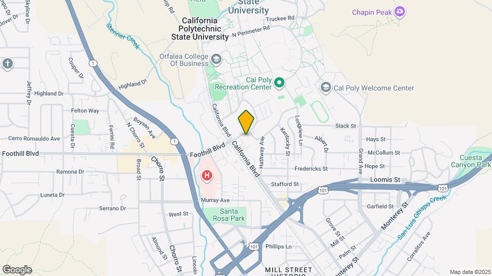 1239 E Foothill Blvd Mapa y Detalles de la Ubicación