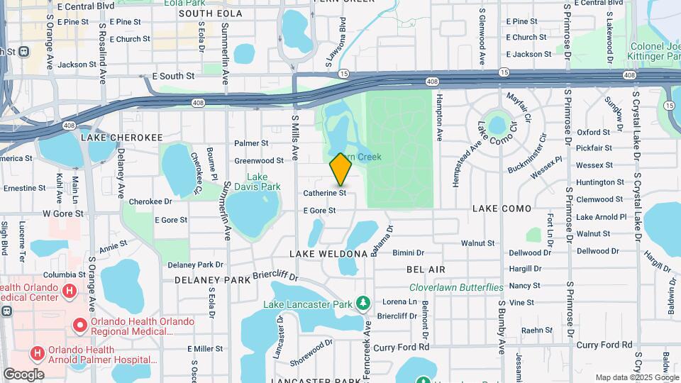 1413 Catherine St Map and Location Details