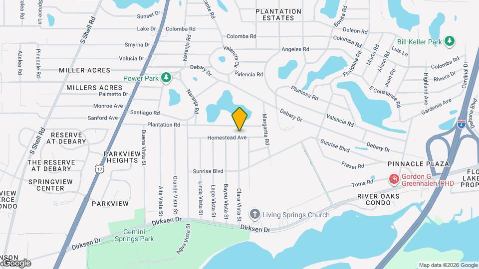 138 Homestead Ave Map and Location Details