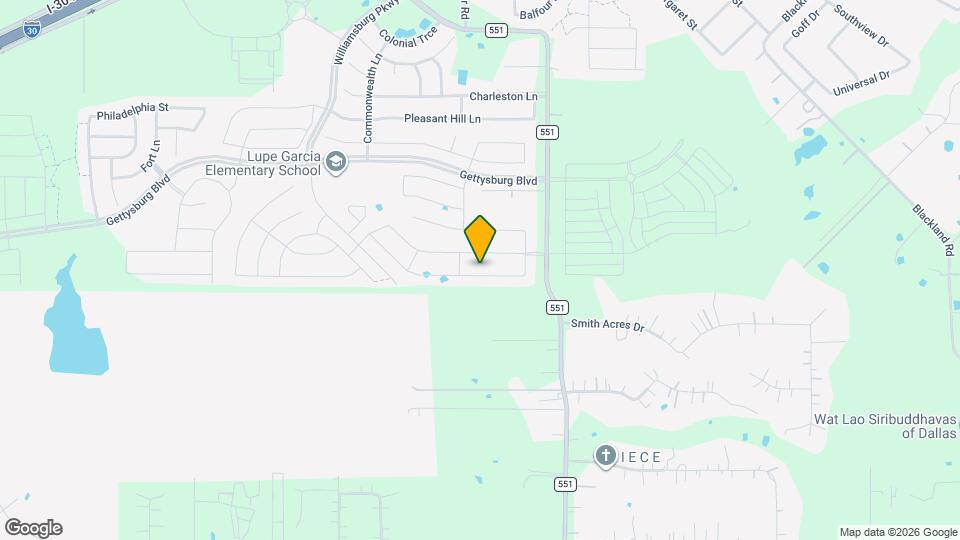 717 Jamestown Ln Mapa y Detalles de la Ubicación