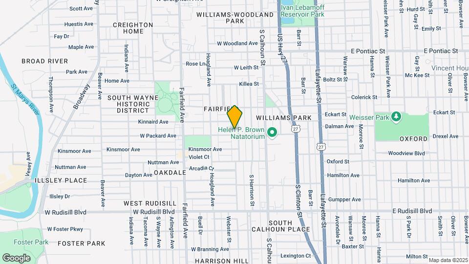 3228 Webster St Map and Location Details