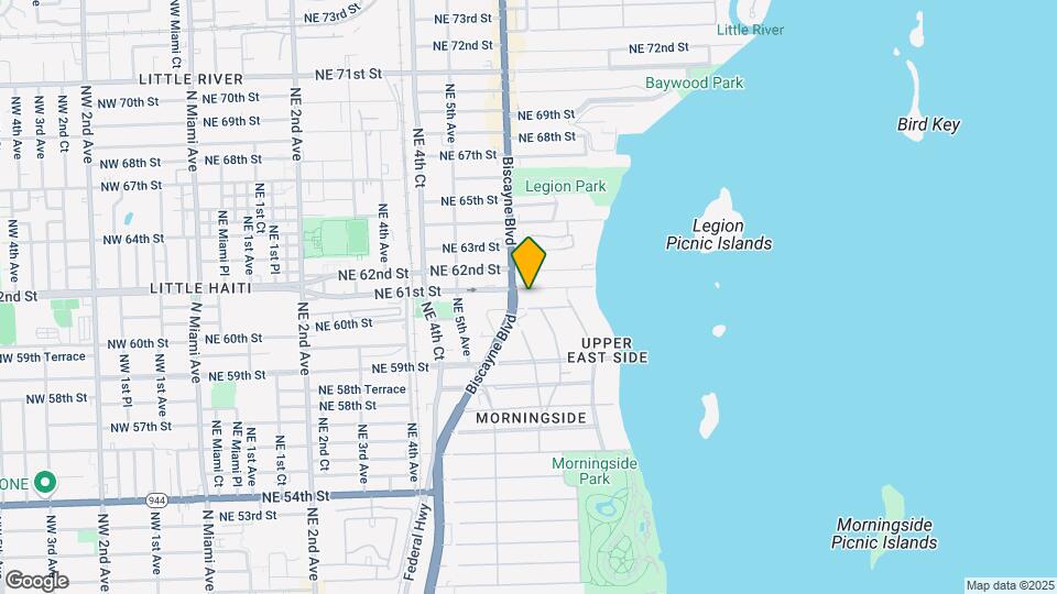 624-626 NE 61st St Map and Location Details