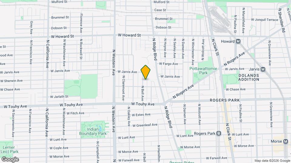 7319 N Bell Ave, Unit 2 Map and Location Details